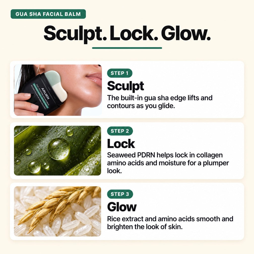 Aruen Dual-Sculpting Gua Sha Balm