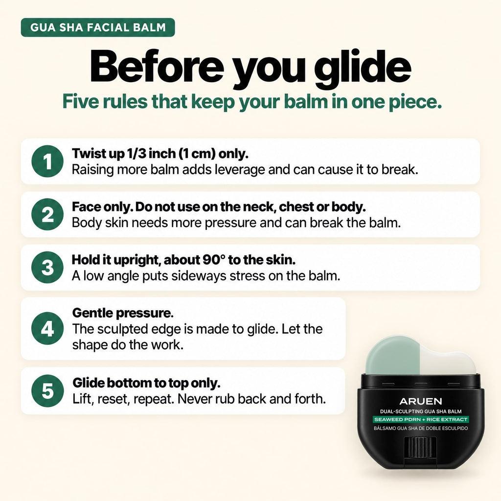 Aruen Dual-Sculpting Gua Sha Balm
